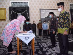 Bupati Lantik 12 Pejabat Administrator di Lingkungan Pemkab Purwakarta