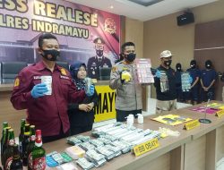 Dalam Sebulan, Polres Indramayu Ungkap Sembilan Kasus Lahgun Narkoba