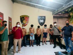 Polisi Gelandang Para Perusuh di Kecamatan Plered