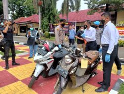 Selama Dua Pekan Terakhir, Polres Purwakarta Amankan Empat Pelaku Curanmor
