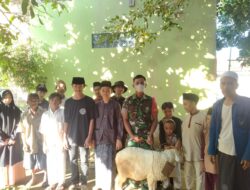 Dansektor 13 Satgas Citarum Harum, Jadikan Idul Adha sebagai Moment Berbagi