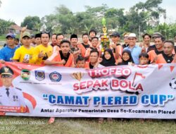 Desa Plered Juarai Ajang Trofeo Sepak Bola Camat Plered Cup 2022