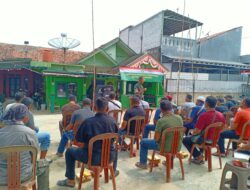 Sosialisasikan Program, Dansektor 13 Citarum Harum turun Langsung Sambangi Masyarakat di Kecamatan Darangdan