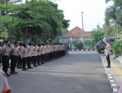 Polres Purwakarta Terjunkan Ratusan Personil Amankan Aksi Mahasiswa Tolak Kenaikan BBM
