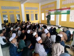 Satgas Citarum Harum sektor 13, Sosialisasikan Pentingnya Jaga Kebersihan hingga ke Pesantren