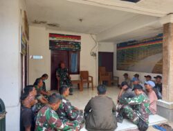 Jalankan Tugas Dibulan Rhamadhan, Kol Inf Dwi Sunyata beri Arahan Langsung Personil Satgas Citarum Harum sektor 13 