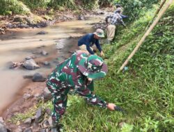 Jaga Kebersihan Sungai, Ini yang Dilakukan Satgas Citarum Harum sektor 13