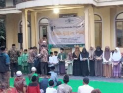 Berkah Rhamadhan, Ranting NU Desa Nangewer Santuni Ratusan Yatim Piatu 