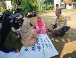 Sambang Masyarakat, Bhabin Polsek Plered Serap Sejumlah Informasi