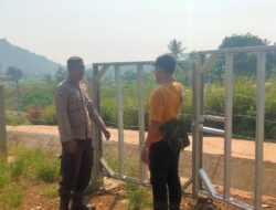 Polsek Plered Gencar Imbau Warga Tak Bermain di Area Jalur KCJB