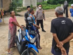 Bhabin Polsek Plered Imbau Warga Tak Main di Jalur KCIC