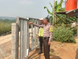 Polsek Plered Patroli Proyek Kereta Cepat Jakarta-Bandung