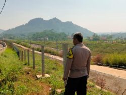 Awasi Ketat Jalur KCBJ, Polsek Plered Rutin Laksanakan Patroli