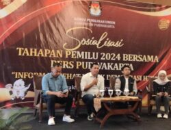 KPU Purwakarta Gelar Sosialisasi Tahapan Pemilu 2024 Bersama Wartawan