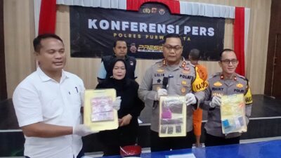 Polres Purwakarta Ungkap Produksi Tembakau Sintetis  