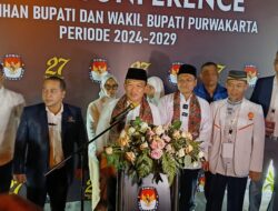 Purwakarta “Ngahiji” Paslon Bupati Yadi – Pipin (Yakin) Daftar ke KPU    