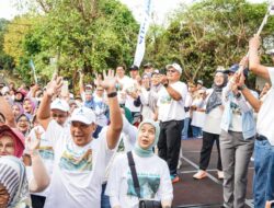 Puncak HUT ke -57 Jasa Tirta II gelar Jalan Santai, Bazar, hingga Serahkan Beasiswa bagi Atlet Dayung