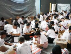 KPU Purwakarta Rampungkan Sorlip Surat Suara Pilkada 2024. Ini Perbedaan Warna Surat Suara Pemilihan Gubernur dan Bupati,: