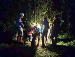 Tak Kenal Waktu, Petugas PLN UID Jabar Hadirkan Terang di Tengah Bencana Cianjur