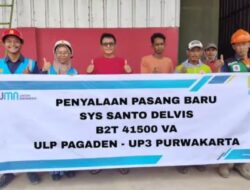PERAN BUMN DALAM PERSIAPAN HARI NATAL DAN TAHUN BARU, PLN ULP PAGADEN ENERGIZE PASANG BARU UNTUK SYS SANTO DELVIS SEBAGAI UPAYA MENDUKUNG PENINGKATAN ELECTRIFYING AGRICULTURE