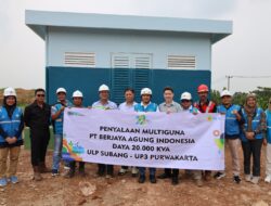 PLN ULP SUBANG DUKUNG PERTUMBUHAN INDUSTRI DI SUBANG SMARTPOLITAN MELALUI ENERGIZE PENAMBAHAN DAYA PENERANGAN SEMENTARA LISTRIK UNTUK PT SANWA MUSEN INDONESIA MENJADI 555 KVA