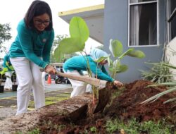 PLN UP3 PURWAKARTA GELAR AKSI TANAM POHON UNTUK LINGKUNGAN KERJA YANG LEBIH HIJAU DAN SEHAT