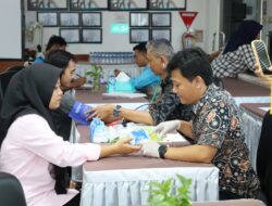 PLN ULP PAGADEN MENGADAKAN CEK KESEHATAN RUTIN KEPADA PEGAWAI DAN TENAGA ALIH DAYA