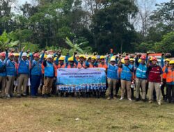 Galakan Gerakan Pemeliharaan Gabungan di Penyulang Cantayan, PLN UP3 Purwakarta Lakukan Upaya Peningkatan Keandalan Listrik dengan Semangat Kemerdekaan
