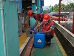 PLN UP3 Purwakarta Gelar Simulasi Pengelolaan dan Tanggap Darurat Bahan dan/atau Limbah Bahan Berbahaya dan Beracun (B3) Jelang Hari Listrik Nasional 2025