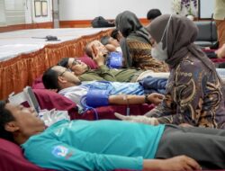 PLN UP3 Purwakarta Dukung Bulan K3 Nasional yang Profesional, Andal, dan Kolaboratif melalui Aksi Donor Darah Kepedulian untuk Sesama