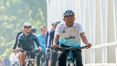 Jumat Berdampak PLN UP3 Purwakarta, Mengayuh Untuk Keandalan, Bergerak Untuk Kepedulian
